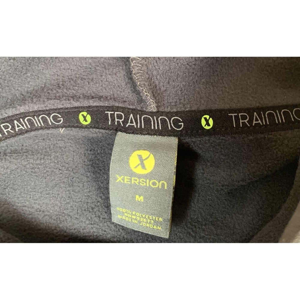 NWT Xersion Mens Highland Grey Hoodie Quick Dri Pocket Training Pocket MEDIUM - Picture 4 of 8